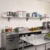 Thumbnail image #2 for 12-Foot-Wide x 12-Inch Deep Wall-Mounted Stainless Steel Shelf, 16-Gauge 304 Satin Finish