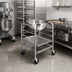 Thumbnail image #2 for Vollrath Mobile Stainless Steel Bowl Stand/Dolly with Tray Slides for 30-Quart Mixing Bowl