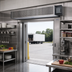 Thumbnail image #2 for Berner Industrial Series 96-Inch Ambient Direct Drive Air Curtain, Unheated, 3 x 1/2 HP Motors