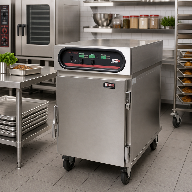 Product image #2 for Carter-Hoffmann CH600 Half-Height Electric Cook and Hold Cabinet, 6 Full-Size Sheet Pans