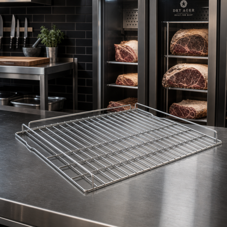 Product image #2 for DRY AGER Full-Depth Stainless Steel Shelf Accessory for UX 1500 / UX 1550 PRO (S) Curing Cabinets