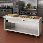 Thumbnail image #2 for Duke Manufacturing Thurmaduke EW-5-CBSS 74-Inch Five-Well Electric Waterless Hot Food Unit with Touch Screen