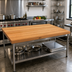 Thumbnail image #2 for John Boos Appalachian Red Oak Island Countertop, 60 x 36 x 1-1/2 Inch, Varnique Finish