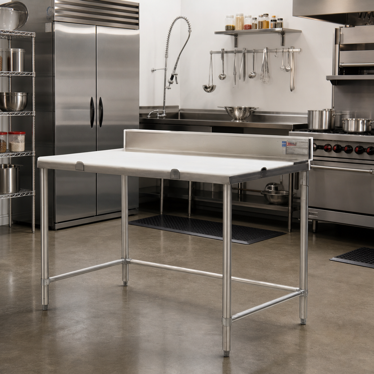 Product image #2 for Eagle Group BT3072S Boning Table with Poly Top, 72 x 30 Inches