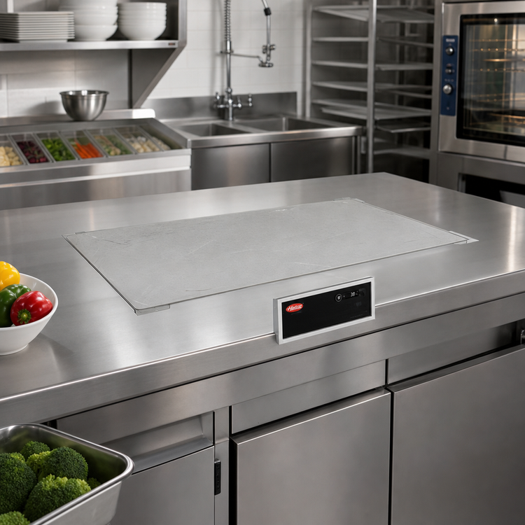 Product image #2 for Hatco 24-Inch Built-In Flush Top Simulated Stone Hot/Cold Shelf