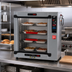 Thumbnail image #3 for Metro HotBlox Xpress S8 Countertop Quick-Pick Reach-In Hot Food Holding Cabinet, Touchscreen, 4 Shelves, Clear Flip Doors, 120V