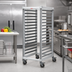 Thumbnail image #2 for Cambro GN 2/1 Full Size Mobile Food Pan Trolley, Speckled Gray