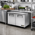 Thumbnail image #2 for 48-Inch 2-Section Undercounter Solid Door Freezer with Hydrocarbon Refrigerant