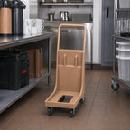 Thumbnail image #3 for Cambro Camdolly® CD300H157 Open-Frame Beverage Server & Carrier Dolly with Handle, 350-lb Capacity, 5-Inch Casters