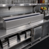 Thumbnail image #2 for Glastender Double Speed Rail Locking Cover, 44-Inch Stainless Steel