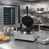 Thumbnail image #2 for Nemco Single Countertop Round Waffle Baker with Digital Programmable Controls, 240V