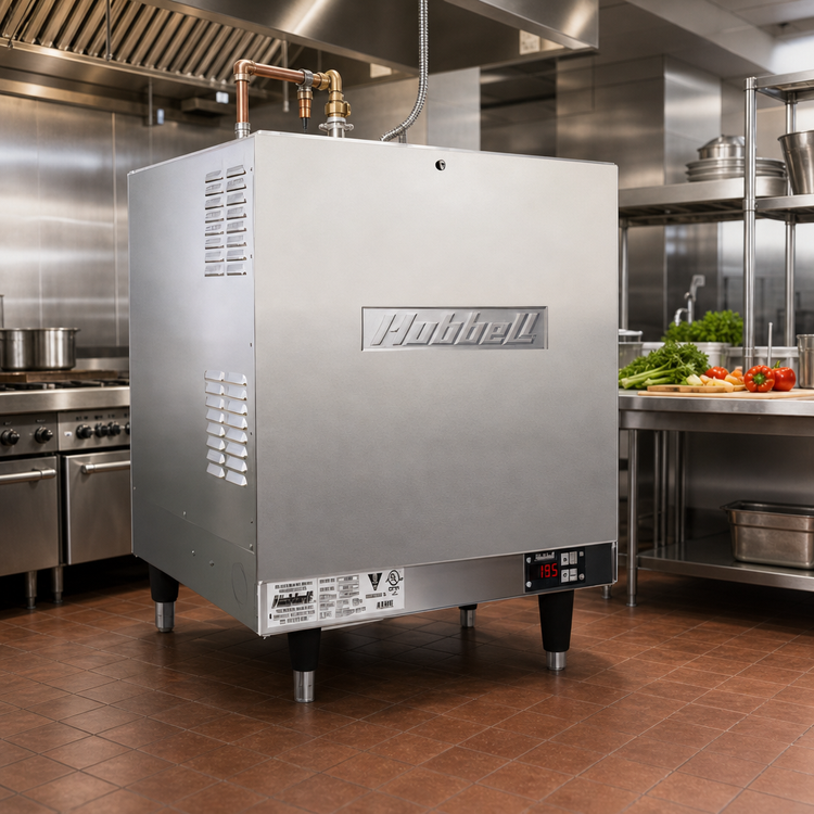 Product image #2 for Hubbell J1645 45 kW Electric Booster Heater with 16-Gallon Stainless Steel Tank