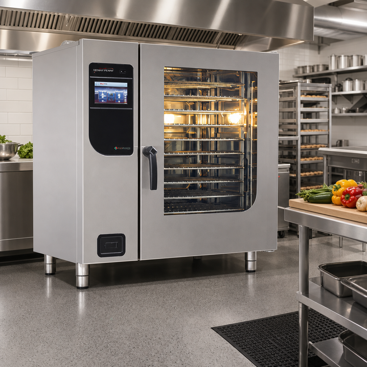 Product image #2 for Henny Penny FlexFusion Platinum Electric Boilerless Combi-Steamer Oven, 10-Pan Floor Model