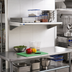 Thumbnail image #2 for New Age T-Bar Series Cantilever Wall-Mounted Shelf, 60