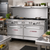 Thumbnail image #2 for Southbend Ultimate 60-Inch Gas Restaurant Range with 9 Burners, Standard Oven, and Cabinet Base
