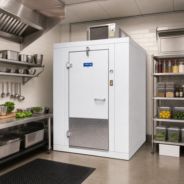 Product image #2 for Arctic Industries Indoor Floorless 10' x 6' Walk-In Cooler with Top-Mounted Self-Contained Refrigeration