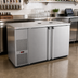 Thumbnail image #2 for Pro-Line E-Series Two-Section Flat Top Draft Beer Cooler, 59-1/2 Inch, Self-Contained Refrigeration, Less Draft Towers