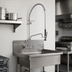 Thumbnail image #2 for Fisher Wall-Mount Pre-Rinse Unit with Add-On Faucet and 10-Inch Spout