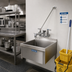 Thumbnail image #2 for Serv-Ware Wall-Mount Mop Sink Service Faucet with Vacuum Breaker Spout and Pail Hook