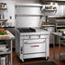 Thumbnail image #2 for Southbend Platinum 36-Inch Heavy Duty Modular Commercial Gas Range with 4 Open Burners and 12-Inch Griddle