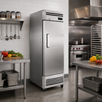 Thumbnail image #2 for Hurakan by Equip.me One-Section 1-Door Reach-In Refrigerator, 19 Cu. Ft., Stainless Steel, Electronic Control