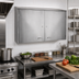Thumbnail image #2 for Glastender 36-Inch Stainless Steel Wall-Mounted Cabinet with Hinged Doors