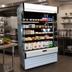 Thumbnail image #2 for Howard-McCray 35E Series Black Dairy Open Merchandiser, 63