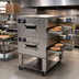 Thumbnail image #2 for Middleby Marshall PS640G-3 Triple-Stack Gas Impingement Plus Conveyor Oven