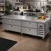 Thumbnail image #3 for Beverage-Air Four-Drawer Chef Base Refrigerator with 89-Inch Extended Top