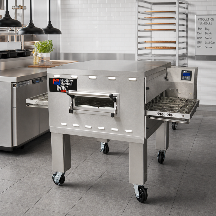 Product image #2 for Middleby Marshall PS638G-1 Impingement Plus Gas Single-Deck Conveyor Oven with 26-Inch Standard Single Belt
