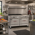 Thumbnail image #2 for Southbend Ultimate 60-Inch Gas Restaurant Range with 6 Burners, 24-Inch Griddle, Standard Oven, and Convection Oven