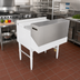 Thumbnail image #2 for John Boos 48-Inch Double Speed Rail Locking Cover, 18/300 Stainless Steel