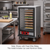 Thumbnail image #2 for Metro C5 1 Series Half-Height Mobile Non-Insulated Heated Holding Cabinet with Clear Polycarbonate Door and Lip Load Slides
