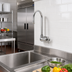 Thumbnail image #2 for Wall-Mounted Single-Temperature Pantry Faucet with Gooseneck Spout