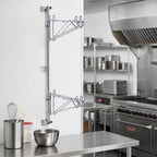 Thumbnail image #2 for Metro Super Erecta AW43C 21-Inch 2-Tier Chrome-Plated Post-Type Mid-Unit Wall Mount Shelf Support