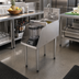 Thumbnail image #3 for Top Shelf TSF18BS 18-Inch Freestanding Stainless Steel Underbar Blender Station with Dump Sink