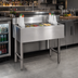 Thumbnail image #2 for Advance Tabco Underbar Basics 48-Inch Stainless Steel Cocktail Unit with 12-Inch Deep Ice Bin and 7-Circuit Cold Plate