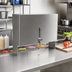 Thumbnail image #2 for Choice 17-Inch Single Stainless Steel Speed Rail Locking Cover