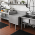 Thumbnail image #2 for Advance Tabco Left Side Corner Splash for SLD-2 Drainboards