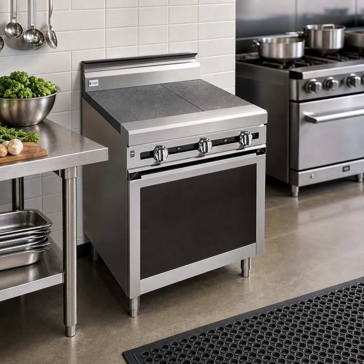 Product image #2 for Jade Range Titan JTRH-1HT 18" Cabinet Base Gas Hot Top Range