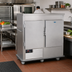 Thumbnail image #2 for FWE URS-14 2-Section Mobile Refrigerated Cabinet, 14 Full-Size Sheet Pan Capacity