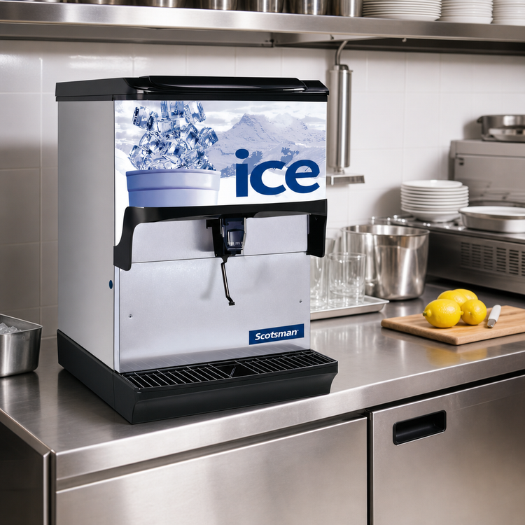 Product image #2 for Scotsman Countertop Ice-Only Ice Dispenser with 150 lb Storage Capacity, 115V