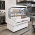 Thumbnail image #3 for Howard-McCray 40E Series Dairy Curved End Open Merchandiser, 51 Inch Wide, White, Remote Refrigeration