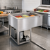 Thumbnail image #2 for Wells RCP-7600 6-Pan Drop-In Self-Contained Refrigerated Cold Food Well, 115V