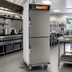 Thumbnail image #2 for Panco CH6000D Full-Height Mobile Cook & Hold Cabinet with Dutch Doors