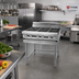 Thumbnail image #2 for Titan JMRH-4-A 24-Inch 4-Burner Modular Heavy Duty Gas Open Burner Range