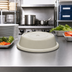 Thumbnail image #3 for Cambro Versa Camcover 10-Inch Round Fiberglass Ventless Plate Cover, Antique Parchment