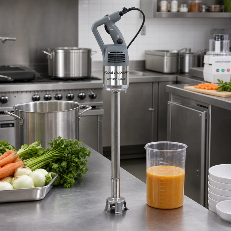 Product image #2 for Robot Coupe MP550 Commercial Hand-Held Power Mixer / Immersion Blender with 21-Inch Stainless Steel Shaft
