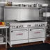 Thumbnail image #2 for Southbend Ultimate 60-Inch Gas Restaurant Range with 4 Open Burners, 36-Inch Griddle and 2 Convection Ovens