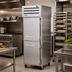Thumbnail image #2 for True SPEC SERIES One-Section Pass-Thru Heated Holding Cabinet with Solid Front and Glass Rear Half Doors